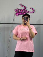 تیشرت زنانه با نوشته فارسی بوی زلف - Image 4