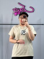 تیشرت زنانه با نوشته فارسی هیچ - Image 9