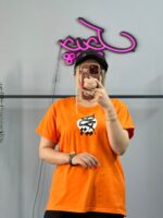 تیشرت زنانه با نوشته فارسی هیچ - Image 7