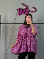 شومیز گل‌گلی - Image 9