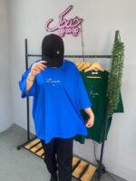 تیشرت سوپر باکسی لاو