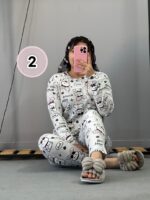 ست بلوزشلوار مخمل عروسکی پارت2 - Image 8