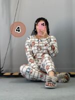 ست بلوزشلوار مخمل عروسکی پارت2 - Image 6