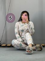 ست بلوزشلوار مخمل عروسکی پارت2 - Image 5