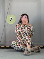 ست بلوزشلوار مخمل عروسکی پارت2 - Image 3