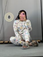 ست بلوزشلوار مخمل عروسکی پارت2 - Image 2