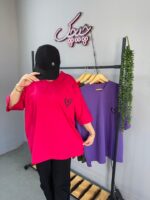 تیشرت اورسایز باکسی قلب