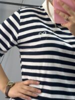 تیشرت راه‌راه یقه‌دار - Image 2