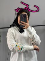 بلوز یلدایی گلدوزی آستین - Image 7
