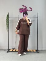 ست باکسی و شلوار بگ پاپیون - Image 5