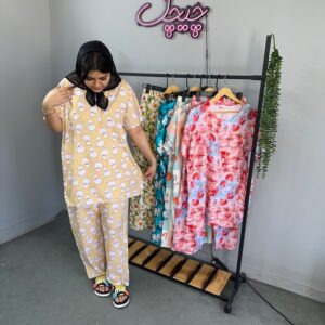 تیشرت شلوار نخی4XL