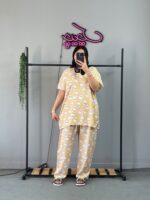 تیشرت شلوار نخی4XL - Image 4