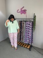 شلوار نخی تایلندی