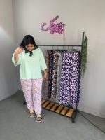 شلوار نخی تایلندی