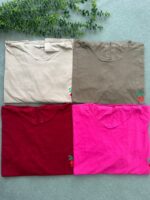 تیشرت باکسی کلاهدار آلبالو - Image 5