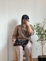 ست نخ پنبه طرح LV
