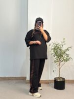 ست مشکی پیش نوار - Image 3