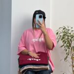 تیشرت اورلانگ باکسی فلفل