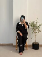 ست پولوشرت یقه دار