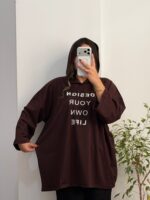 تیشرت کلاهدار LIFE - Image 4
