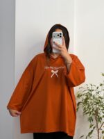 تیشرت کلاهدار پاپیون - Image 2